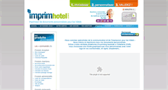 Desktop Screenshot of imprimhotel.com